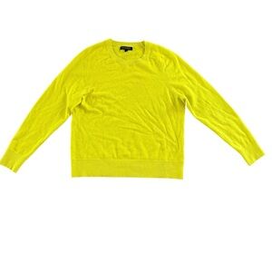 Banana Republic Vibrant Yellow Crewneck Sweater
